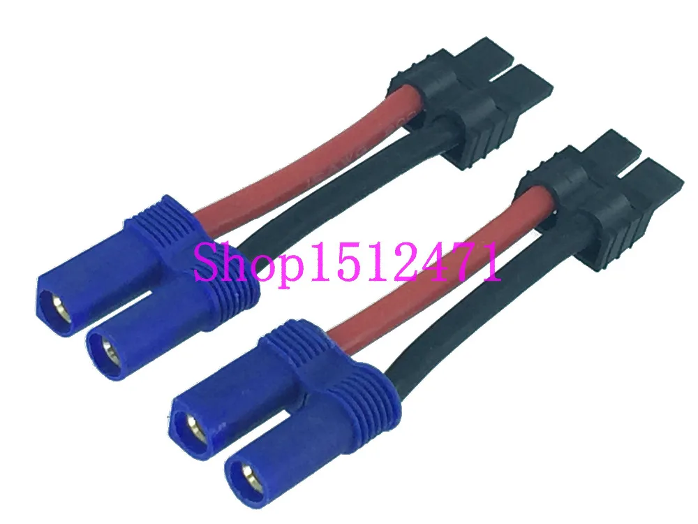 2 шт. EC5 female to Traxxas TRX male Adapter 14AWG для LiPo TRA2970 TRA2972 | Обустройство дома