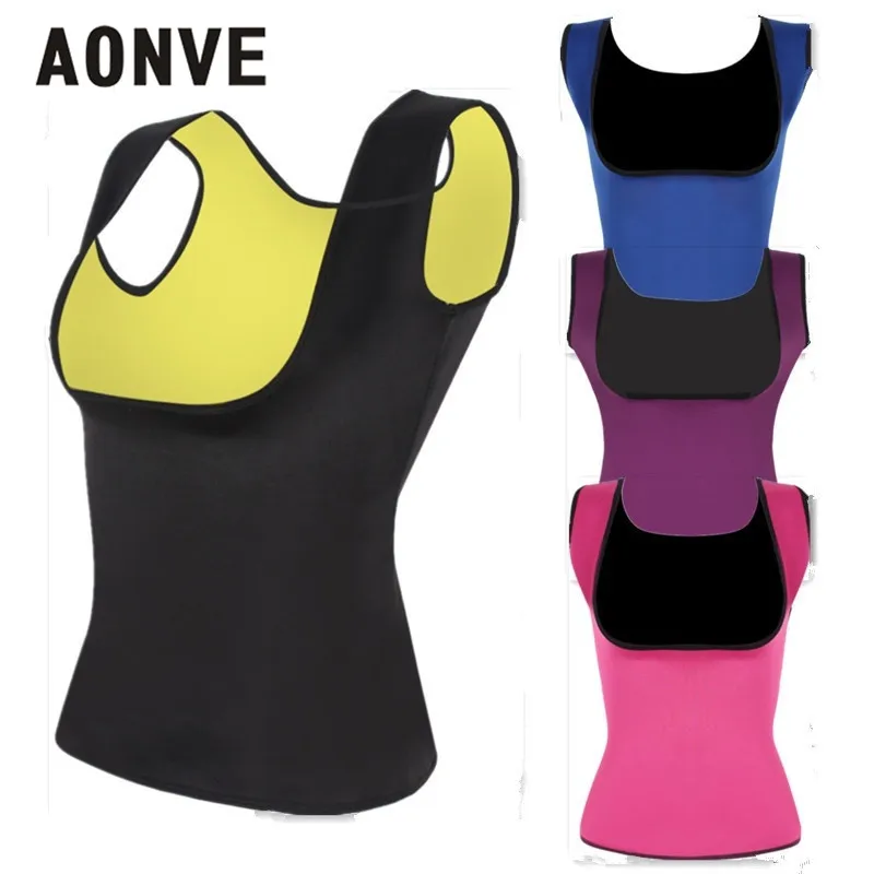 AONVE Fitness Corset Waist Trainer Sweat Underbust Slimming Belt