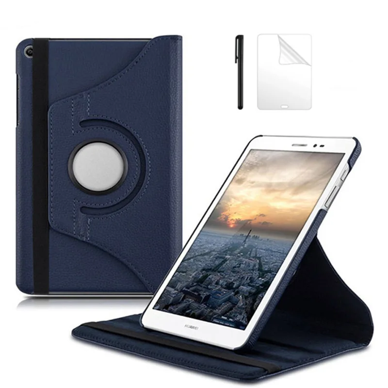 

360 Rotating PU Leather Case For Huawei MediaPad T1 7.0 T1-701u smart cover For huawei mediapad T2 7.0 BGO-DL09 BGO-L03 case