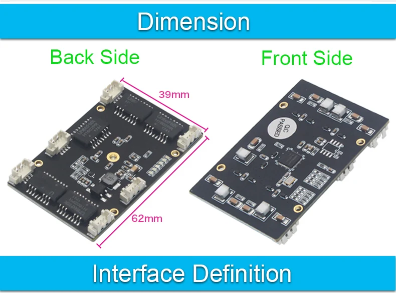 YINUO-LINK OEM Hub Fast Data Transfer Switch Module For Intelligence Control System