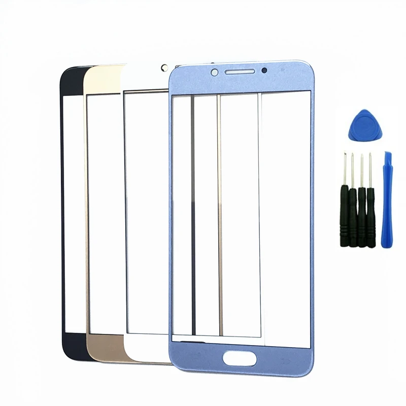 

Touch Screen Outer LCD Front Screen Glass Lens Cover For Samsung GALAXY C5 Pro C5010 C501F C501DS