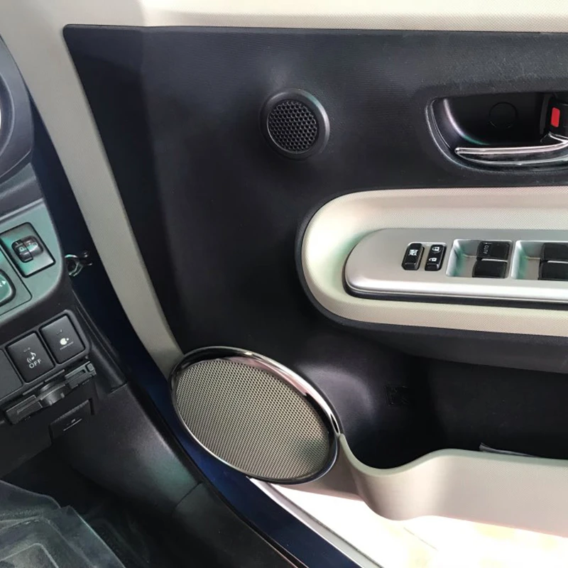 4pcs Door Speaker Cover For Toyota Prius C AQUA NHP10 2011-2014