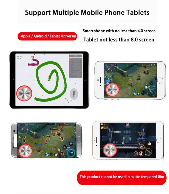 Mobilny Joystick do telefonu Pubg mobilny kontroler Rocker tabletu z systemem Android dla Iphone łatwe kurczaka obiad z przyssawką tanie tanio Joysticki Wersja angielska klasyczny joystick dla telefonów komórkowych gry koła kontroler Brak ipega Game Joystick For Mobile Phone Mobilny Joystick do telefonu Pubg mobilny kontroler Rocker tabletu z systemem Android dla Iphone łatwe kurczaka obiad z przyssawką tanie tanio Joysticki Wersja angielska klasyczny joystick dla telefonów komórkowych gry koła kontroler Brak ipega Game Joystick For Mobile Phone