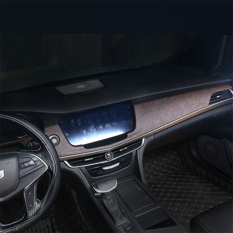 

Auto Automobile Decorative Modified Automovil Interior High-grade Car Styling Parts Covers Protecter Trim 18 19 FOR Cadillac CT6