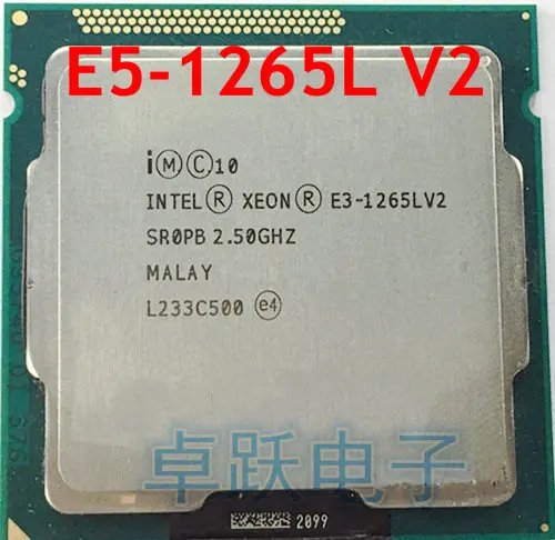 Процессор INTEL 2 50 ГГц четырехъядерный процессор 8 Мб SmartCache E3 1265L V2 HD Graphics 2500 DDR3 1600