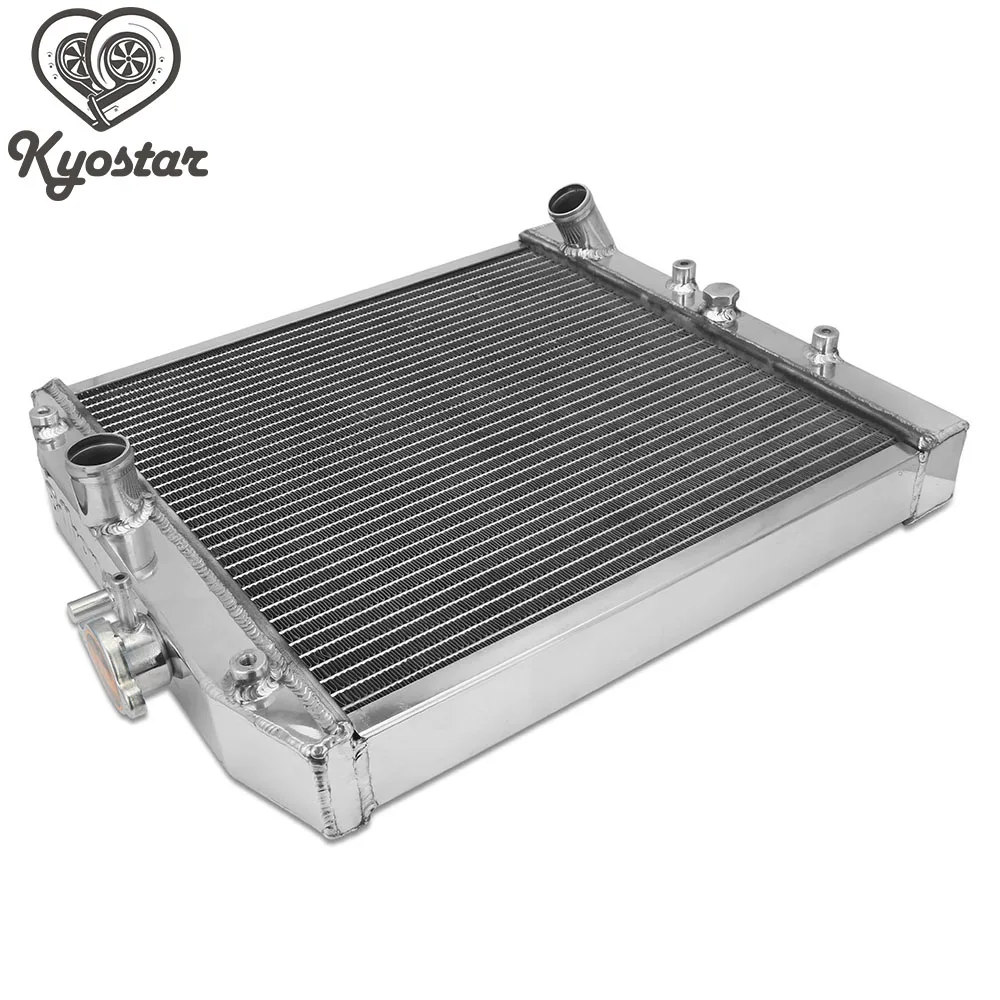 

Dual Core 2 Row Silver Aluminum Radiator MT Manual for 1992-2000 Honda Civic 2/3/4 door for EG EJ EK D15 D16 B16 B18 B20