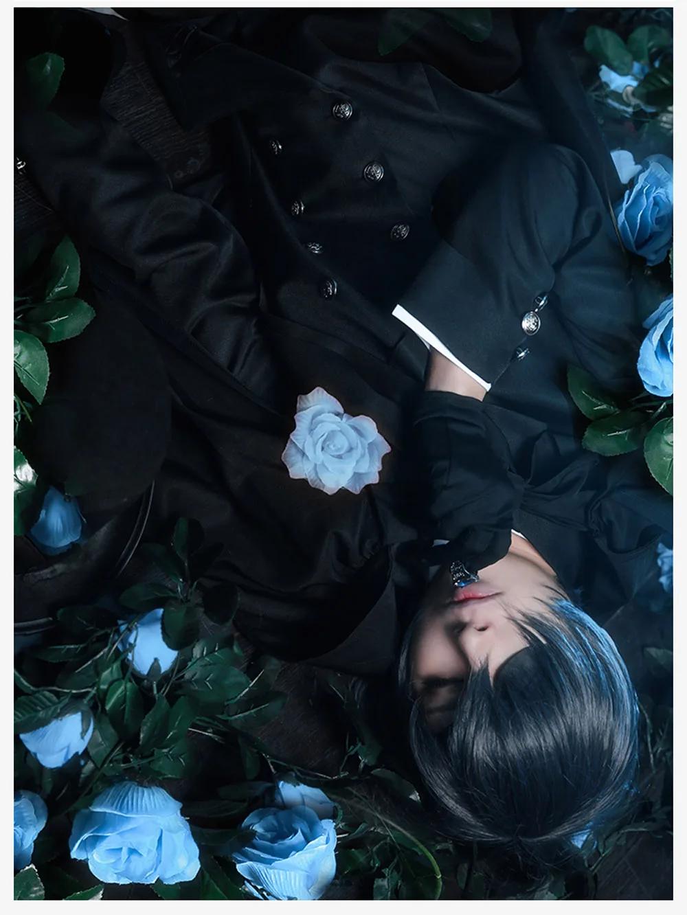 VEVEFHUANG Ciel Phantomhive Cos Хэллоуин вечерние японский смокинг аниме платье мужские и женские сапоги для косплея Темный Дворецкий Косплей Kuroshitsuji Костюм