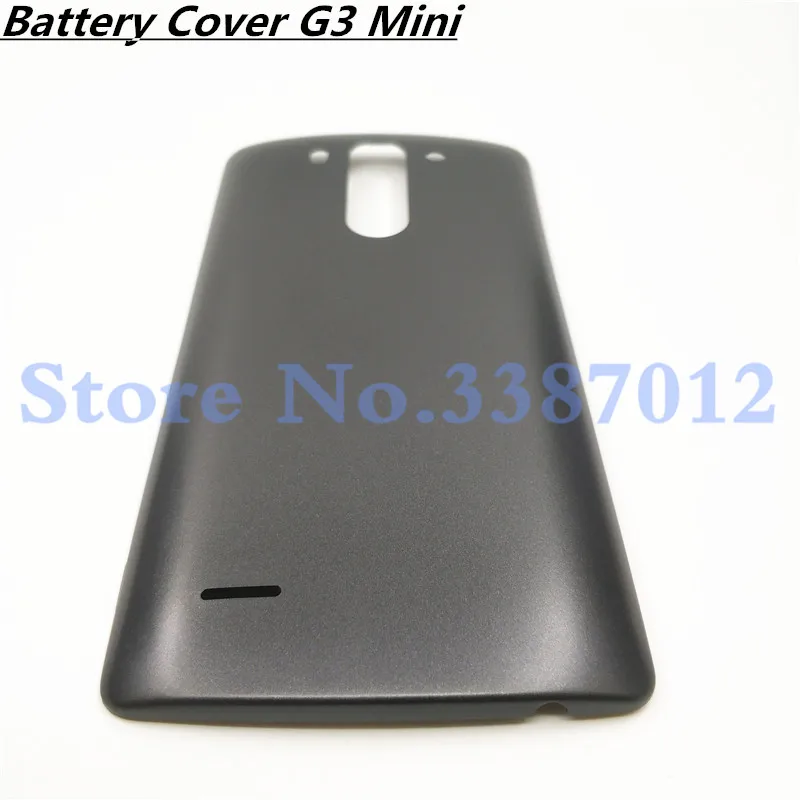 

Battery Back Cover For LG G3 Mini G3S Beat Vigor D722 D724 D725 Housing Case Rear Door With Logo