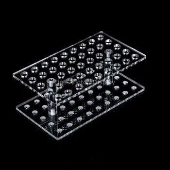 Clear Acrylic Dart Display With Holes Collection Jewelry Accessories Rack Holder Shelf transparent acrylic pen rack jewelry accessories shelves small items show eyebrow pencil display shelf collection display