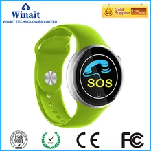 C5 gsm heart rate watch with touch display and pedometer smart phone watch free shipping