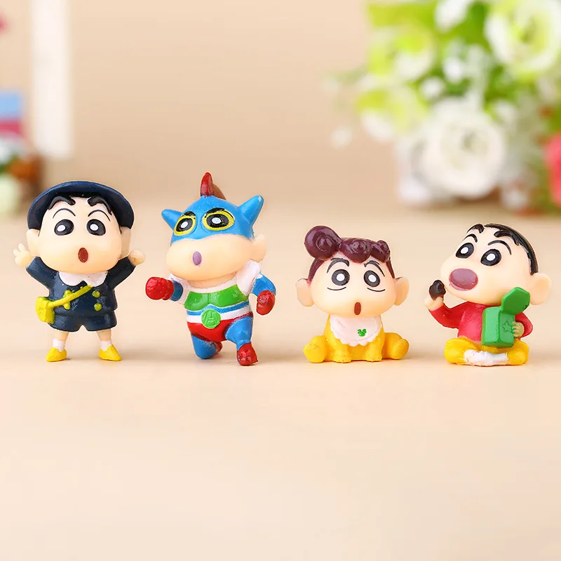 8 шт./лот игрушка карандаш Shinchan милая фигурка Син тян модели популярные