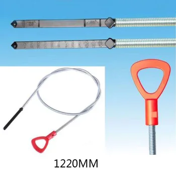 

For 722.6 Automatic Transmissions / 5 Speed Transmissions Dipstick Oil Rule 140-589-1521-00 Red+Silver Tools New