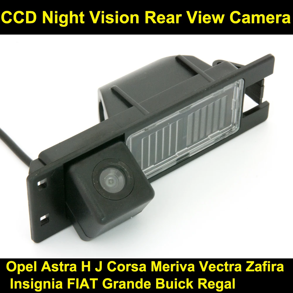 Водонепроницаемая CCD Автомобильная камера заднего вида для Opel Astra H J Corsa Meriva Vectra Zafira Insignia FIAT Grande Buick Regal Car 8039CCD