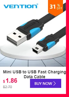 Vention USB кабель-удлинитель USB 3,0 кабель для Smart tv PS4Xbox One SSD USB3.0 2,0 для удлинителя кабеля передачи данных мини USB кабель-удлинитель