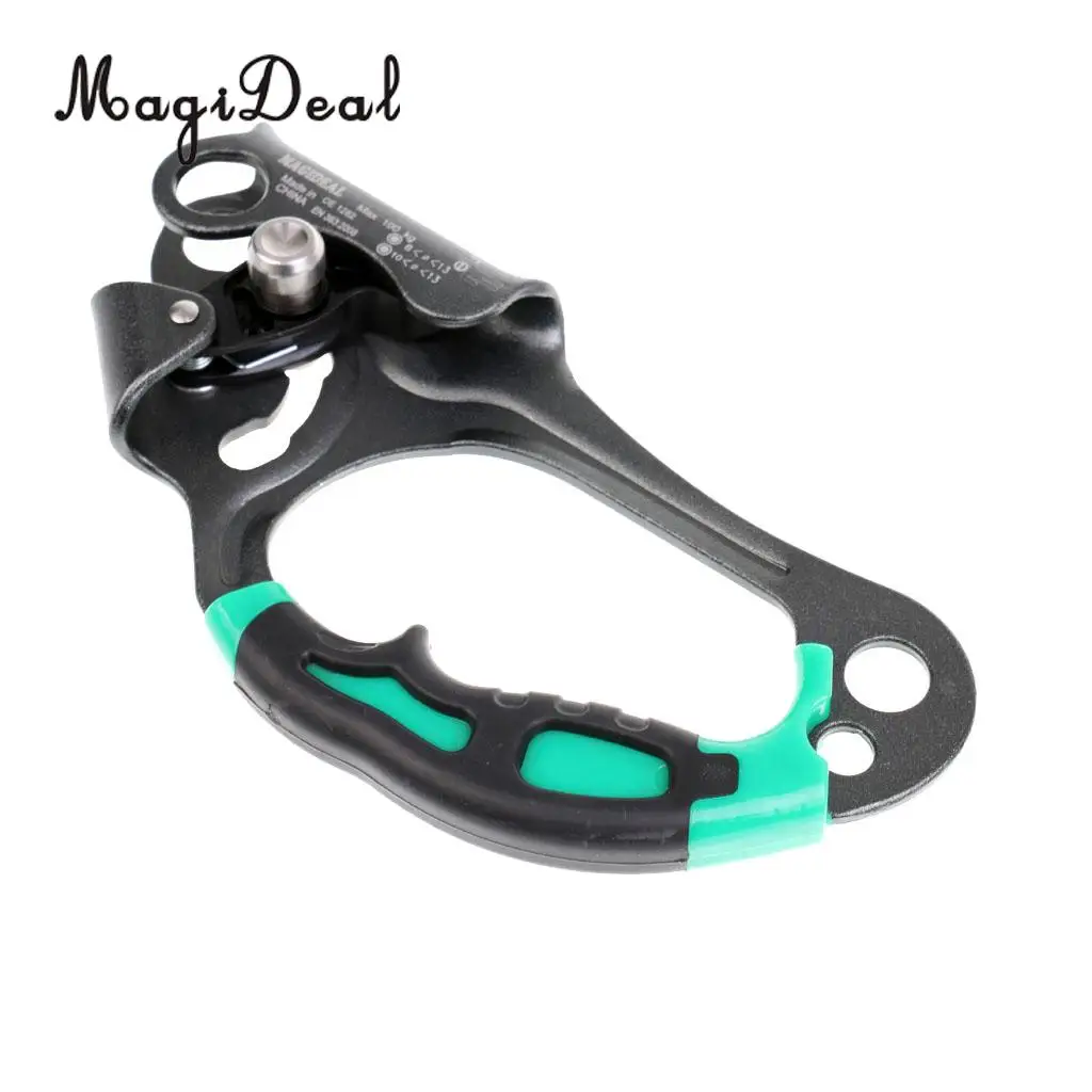 MagiDeal Durable Left Hand Ascender Rock Climbing Tree Arborist Rappelling Gear Equipment for Climbing Caving Outdoor Safety