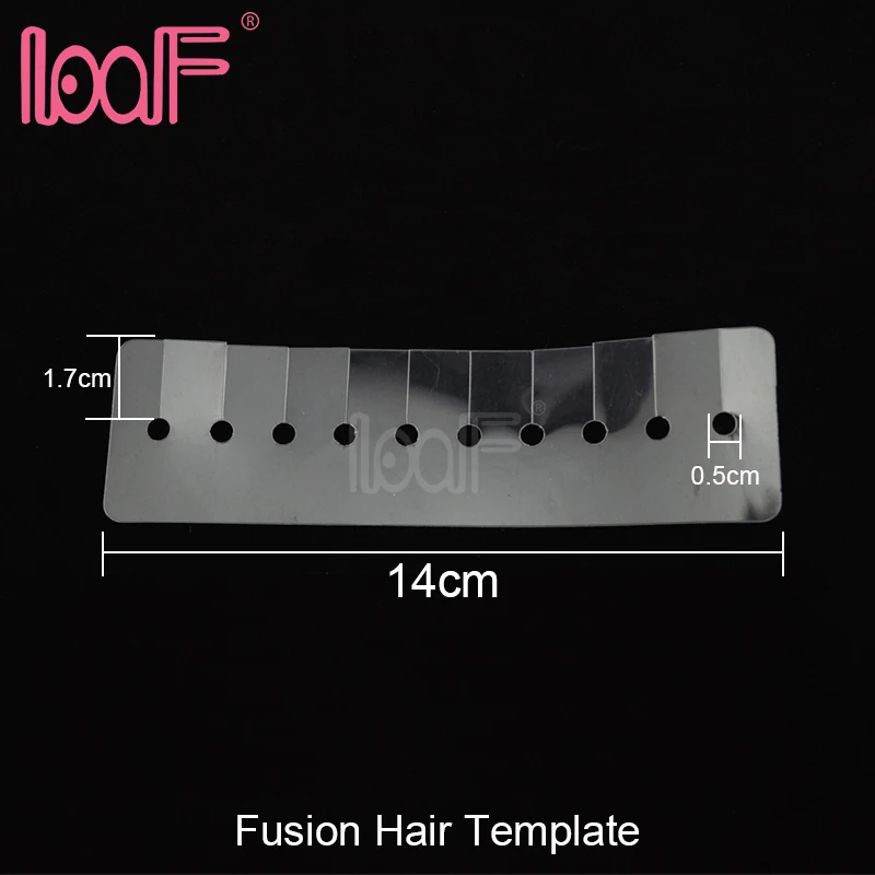 Набор соединителей для волос LOOF JR611 Fusion инструменты наращивания в капсулах