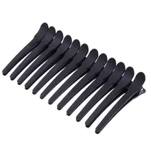 10/12 pcs jacaré grampos de cabelo pro salão de cabeleireiro seccionamento ferramenta de estilo de cabelo trança grampo de cabelo acessório pino de cabelo