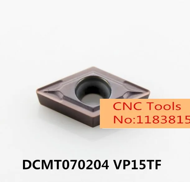 Бесплатная доставка 10 шт. DCMT070204 VP15TF. Режущее лезвие поворотный наконечник