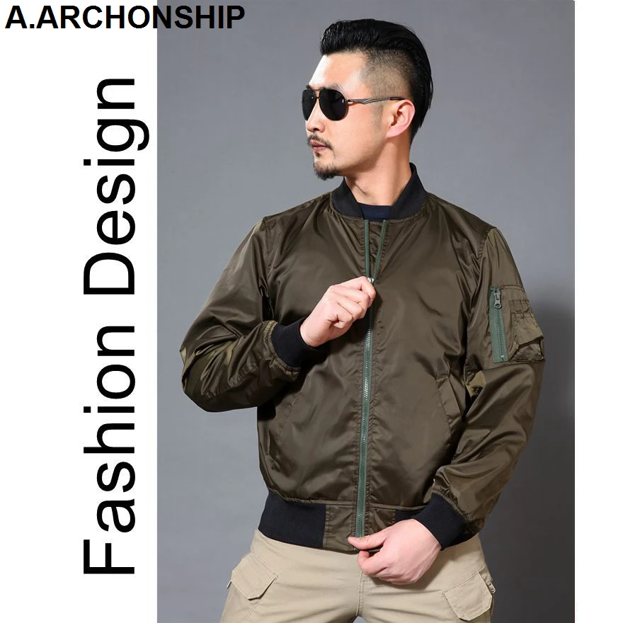 Новинка, тонкая мужская куртка-бомбер MA1 на осень и лето, авиационная бейсбольная Военная верхняя одежда, пальто в стиле хип-хоп, уличная одежда#001