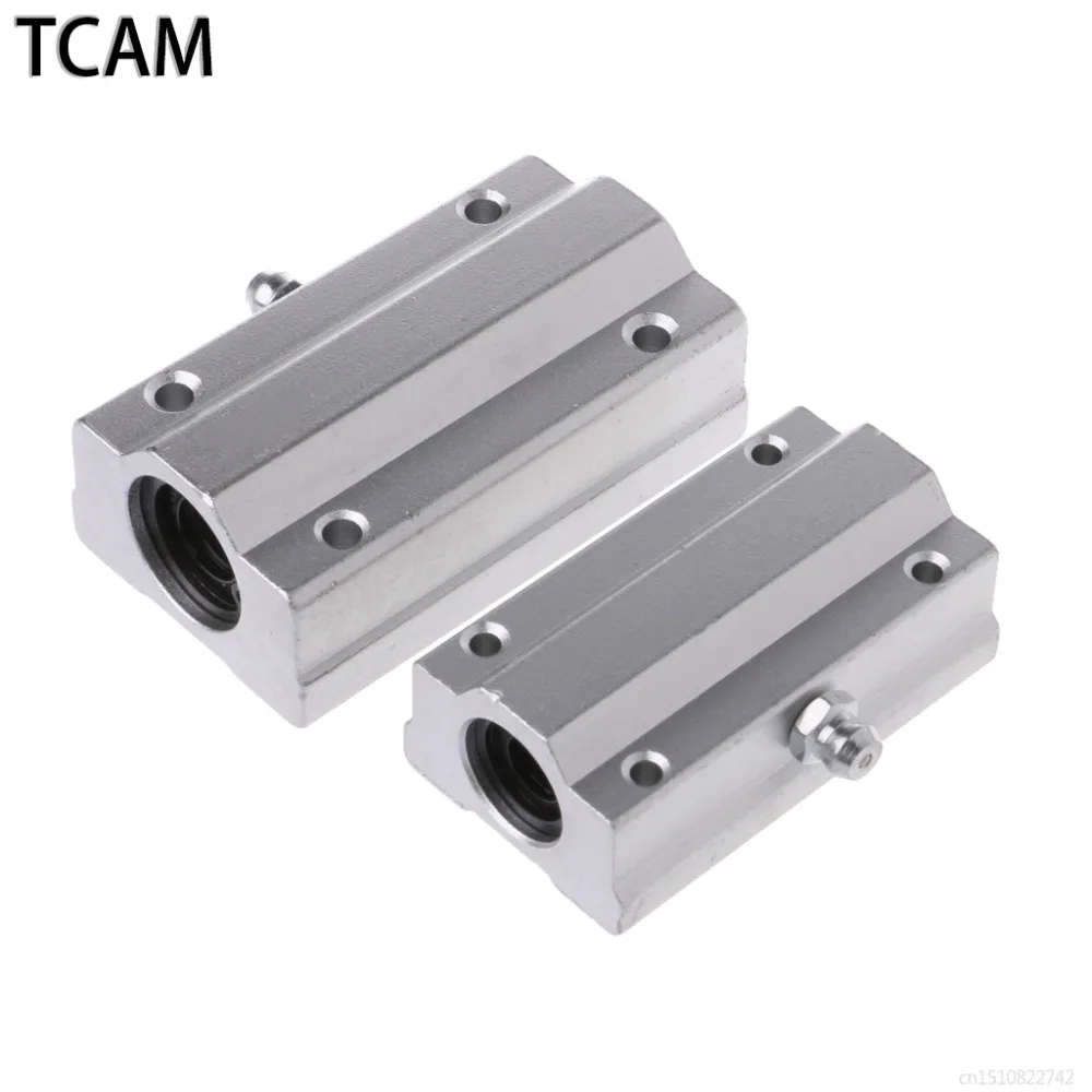 

1Pc SCS8LUU SCS10LUU Linear Motion Ball Bearings Slide Block Bushing CNC Parts