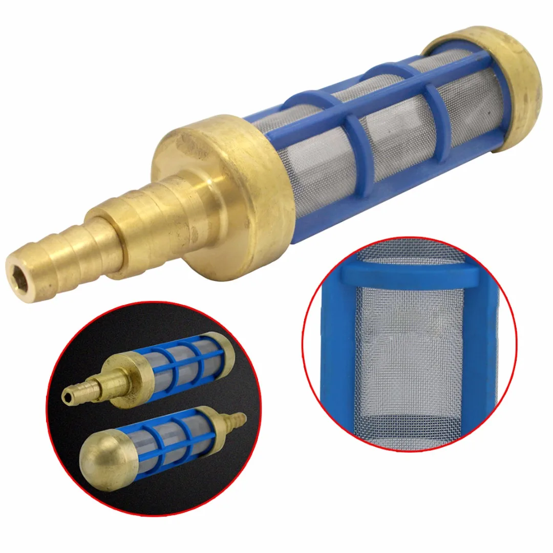 1pc Pressure Washer Brass Suction Strainer Filter HD 3/4" 1/2" Hose