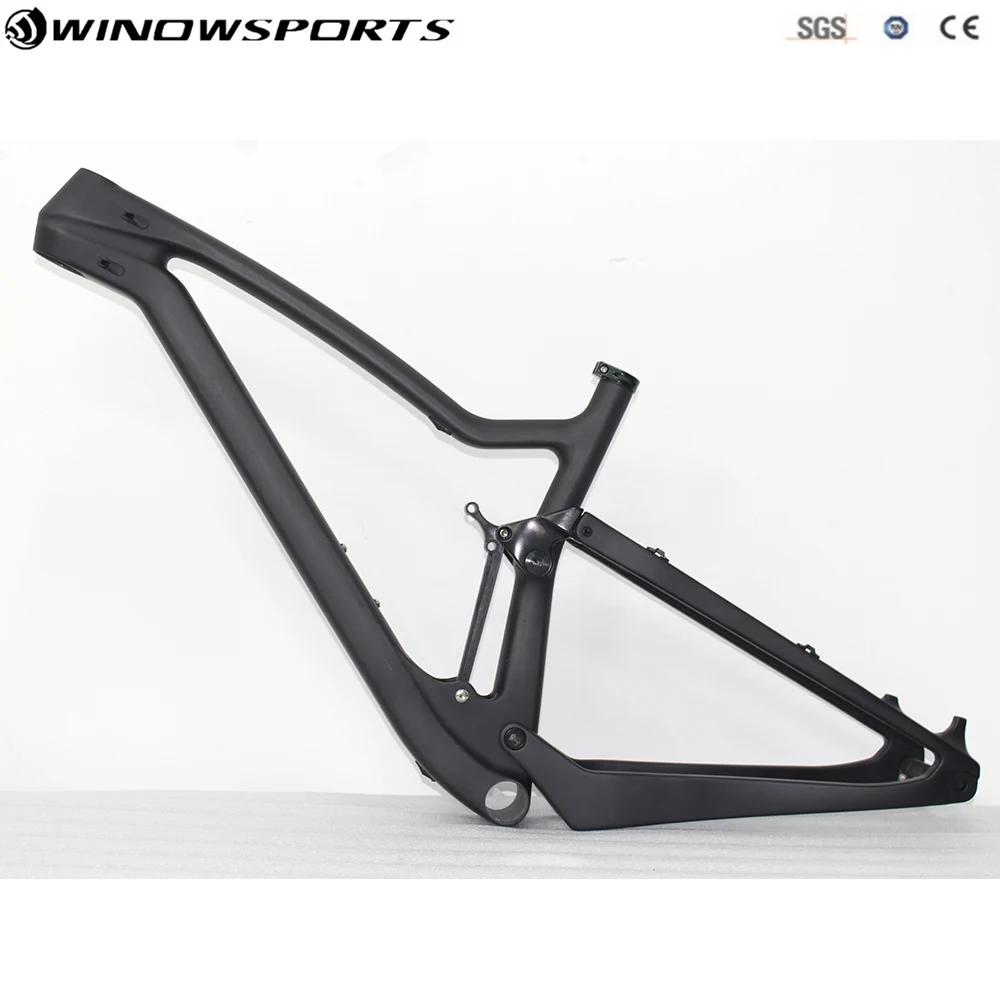 laurafraga123 29er Full Suspension Carbon mtb frame XC MTB Frameset