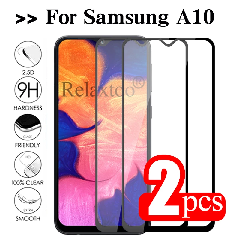 phone screen protectors 2pcs Protective Glass For Samsung A10 Screen Protector For Galaxy A53 A73 A33 A13 A52 A52S A72 A32 A22 A03 A51 A71 A12 A21s Film mobile screen protector