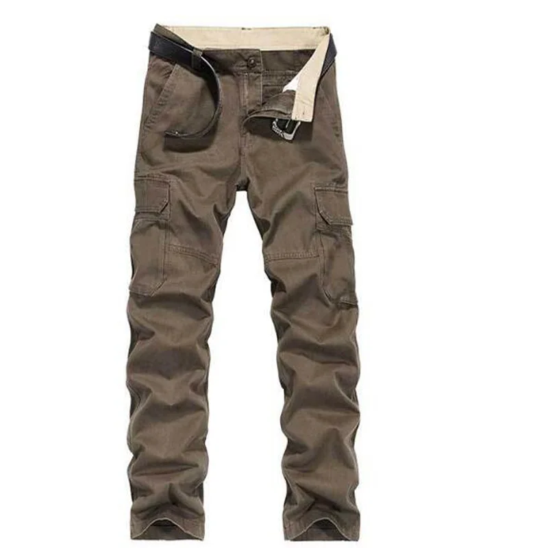 Pants Men's Cargo Pants Casual Mens Pant Multi Pocket Military Overall Men Outdoors Long Trousers Plus size