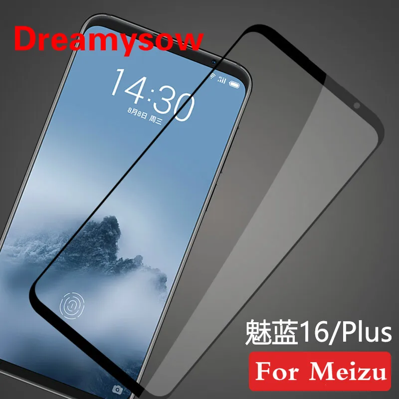 Защитная пленка для экрана 2.5D полное покрытие закаленное стекло Meizu M15 M16 Plus Lite M6S M6
