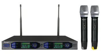 

UHF PROFESSIONAL STAGE WIRELESS MICROPHONE Baomic BM-88 True diversity receiver PLL system digital pilot technology