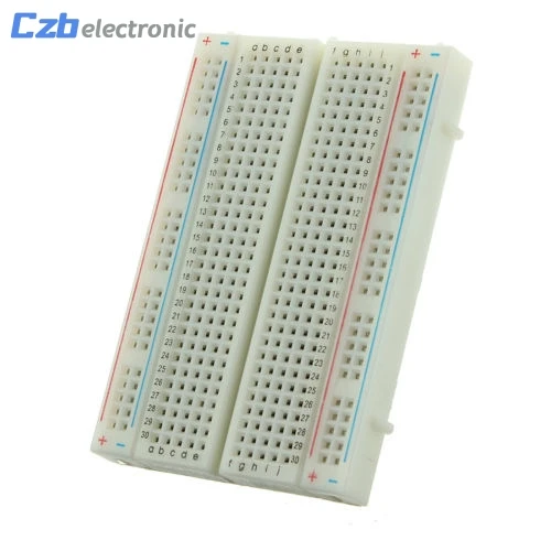 

Mini Universal Solderless Breadboard 400 Contacts Tie-points Available AL