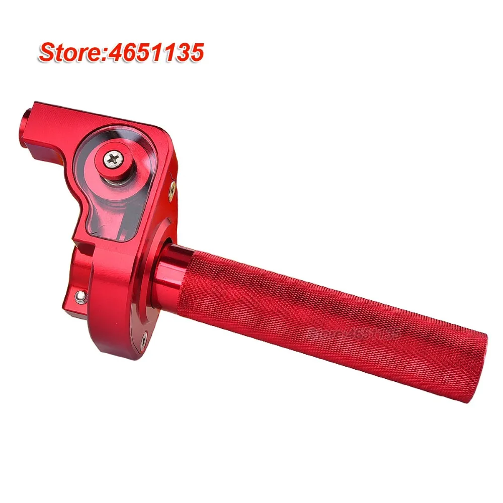 1/4 Turn Fast Action Throttle Assembly CNC Anodized Aluminum fit for CR80 CR85 CR125 CR250 CR500 RED | Автомобили и мотоциклы