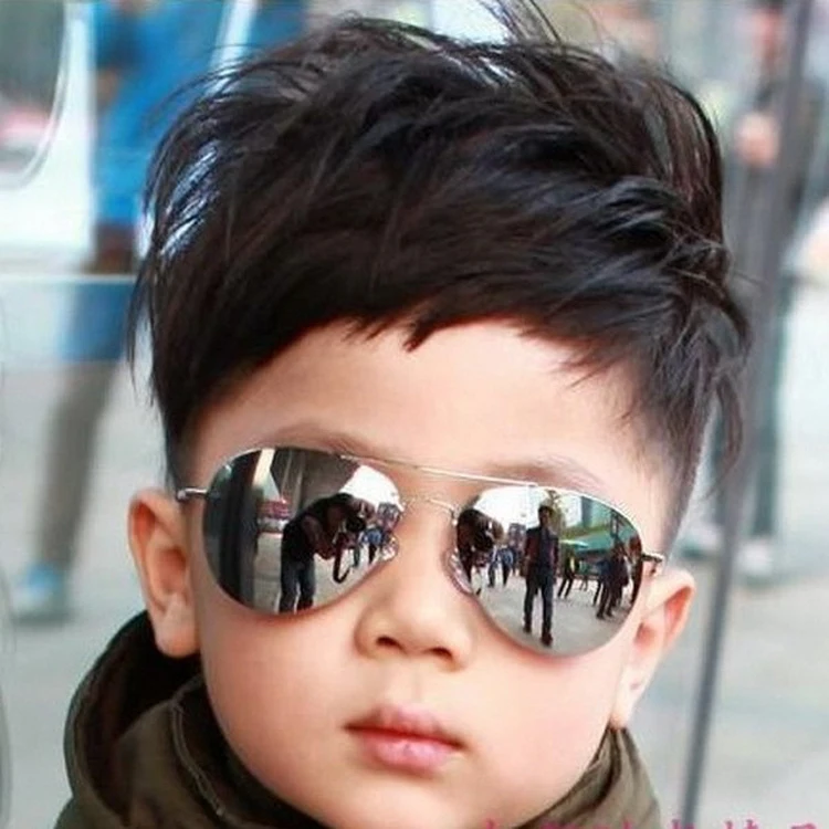 Super Cool Pilot Style Boys Sunglasses-1