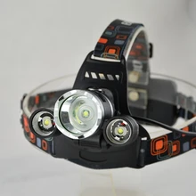 Дешевые! 3 из светодиодов лампы 1* XML T6+ 2R2 5000LM фара 4 режима Linterna фронтальная головного света фар для кемпинг на открытом воздухе спорта