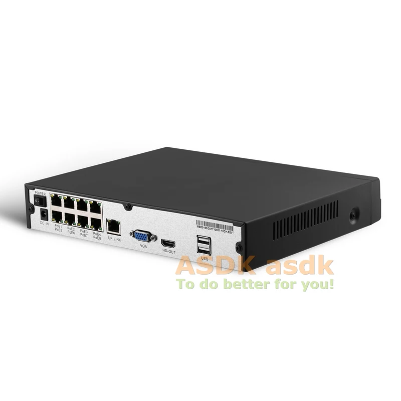 POE 4/8 канальный HD 1080P сетевой видеорегистратор 48 В 802.3af стандарт HDMI CH CCTV NVR ONVIF P2P