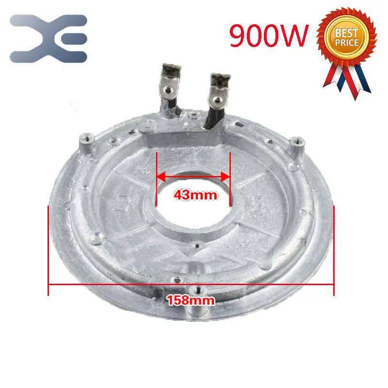 

1Pcs Diameter 15.8cm Inner Diameter 4.3cm Bottom Heater Multifunction Rice Cooker Parts 900W Heater Element