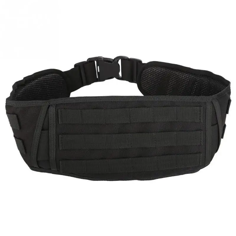 Molle пояс для поддержки талии Тактический нейлоновый легкий военный боевой пояс Мягкий ремень тканевый страйкбол охотничий пояс
