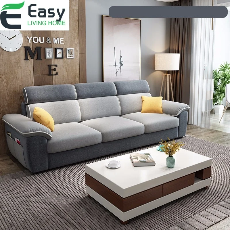 Диван секционный EasyLiving для дома удобный съемный моющийся Мягкий диван