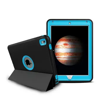 

Fashion Shockproof Magnetic Smart Sleep Wake Function Cover Case For Apple iPad Pro 9.7 inch Kids Safe Soft Silicone + PC Cover