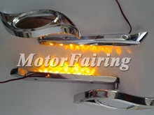 Motorcycle Parts Mirrors Fit For Haley-Davidsion Black Chrome Motor Side Mirrors For Haley-Davidsion Mirrors
