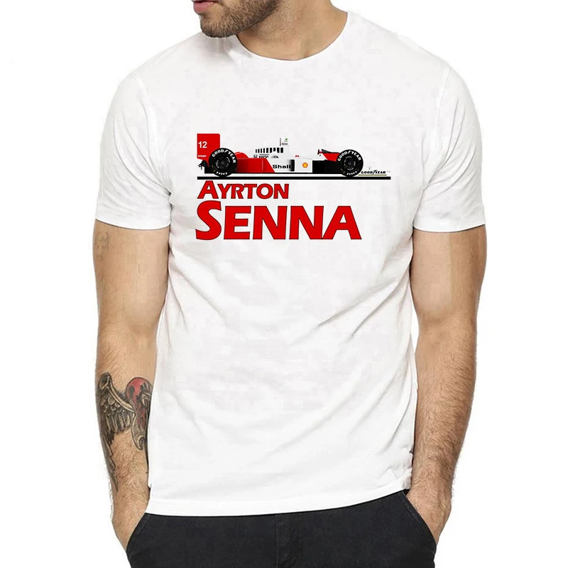 

Summer Clothing Ayrton Senna Men T Shirt Men Harajuku Streetwear Short Sleeve Funny Print Men T Shirt Summer Tops Hip Hop