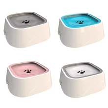 Pet Floating Bowl Anti Splashing Not Wetting Mouth Water Feeder Anti-slip Pet Bowl