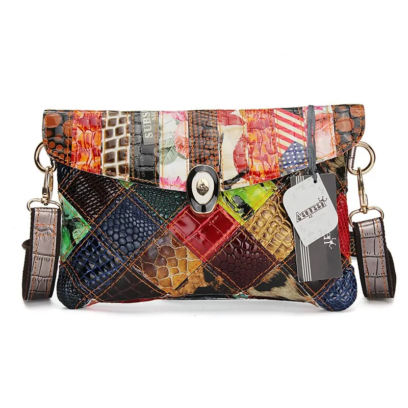 Сумка AEQUEEN женская из натуральной кожи через плечо|flap bag|ladies bagsbags color |