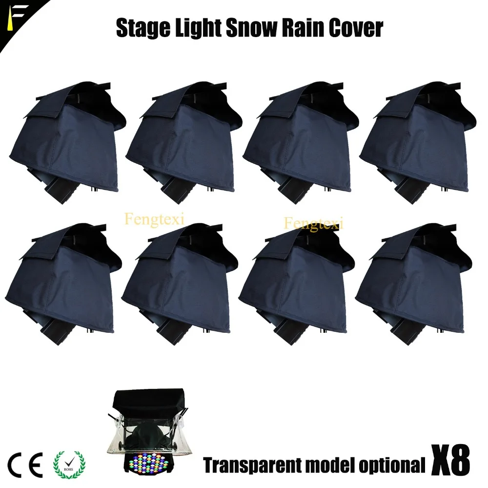 8xLOT Outdoor Stage LED Par Light Hang Cover Rain Protection Hood For
