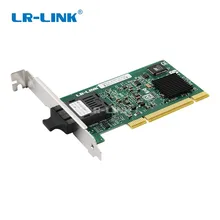 LR-LINK 7210PF-SC-LX PCI gigabit Ethernet Сетевая карта 1000M-LX волоконно-оптический настольный адаптер ПК компьютер Intel 82545 SMF Nic