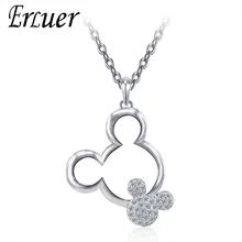 fashion austrian rhinestone Girl Cute Women Wedding Child Crystal Jewelrys Mickey party popular Christmas gift Pendants