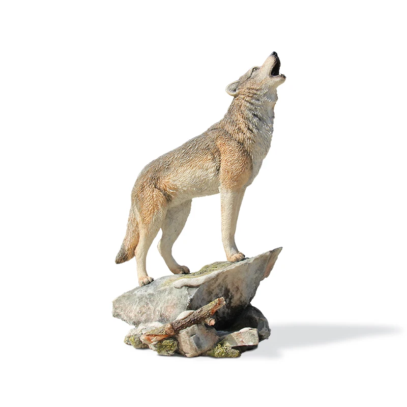 Mnotht 1/6 Canis Lupus модель волк домашние мини игрушки эмуляция смолы аксессуары для