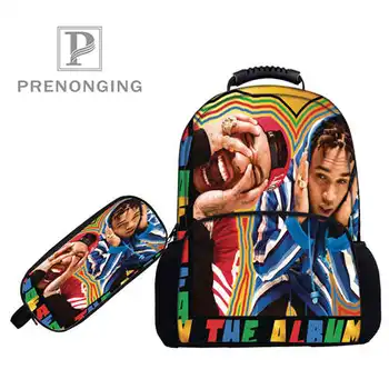 

Custom 17inch chris-brown (1)Backpacks Pen Bags 3D Printing School Women Men Travel Bags Boys Girls Book Computers Bag#1031-3-64