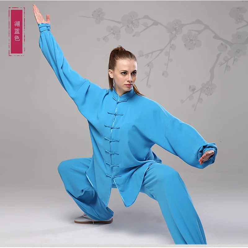 

Wu Shu Cotton Uniform Warm Autumn Winter Men Women Kung Fu Clothes Set