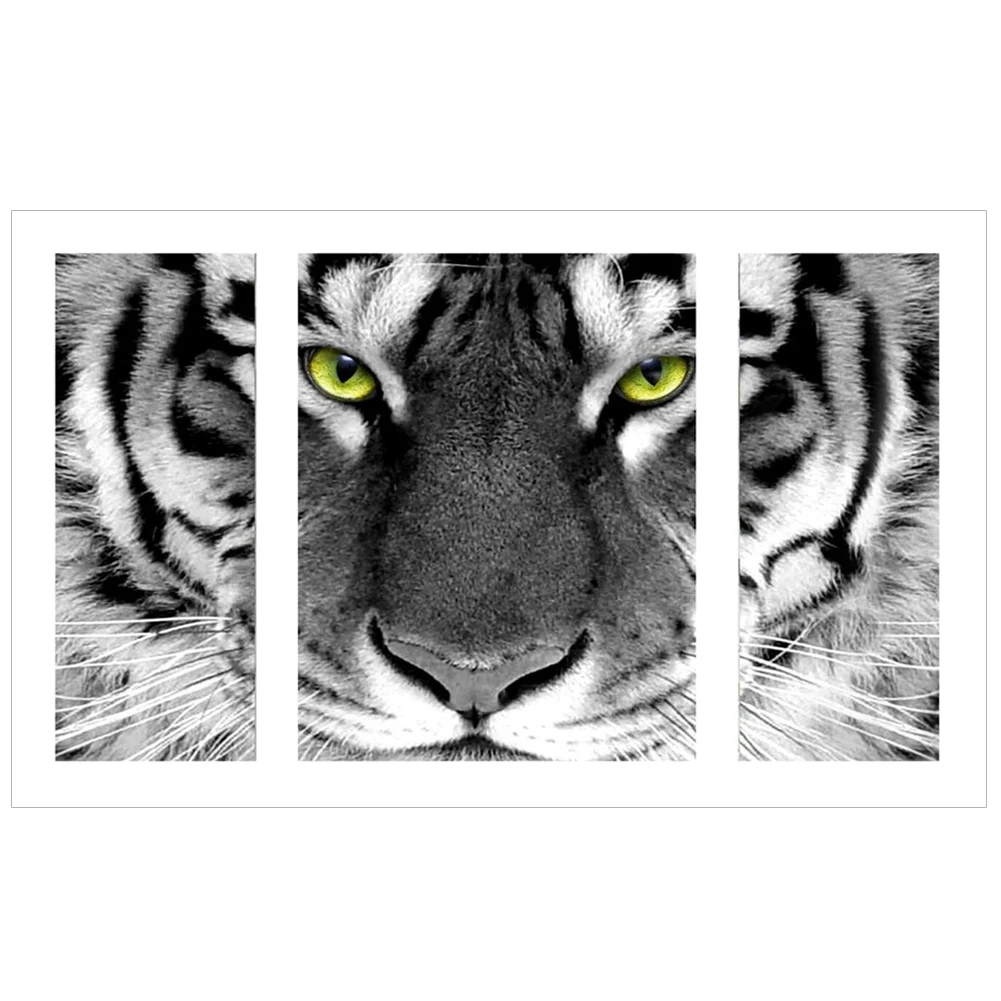 

Full Drill Tiger 5D Diamond DIY Painting Craft Kit Home Decor diamond embroidery Pictures of rhinestones cross-stitch canvas